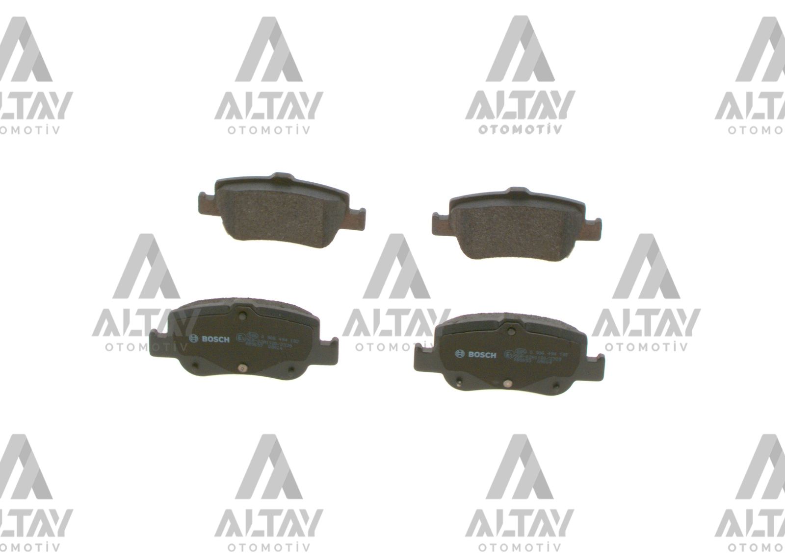 Toyota Auris Arka Fren Balatası 2007-2019 Toyota Auris Arka Fren Balatası 2007-2019